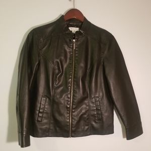Christopher & Banks leather jacket